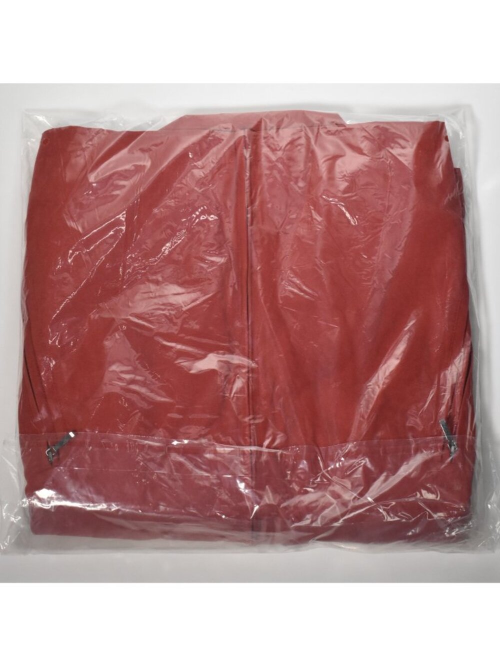 London Fog Mens Auburn Golf Jacket M Medium Chili Red Zip Front Windbreaker NEW - Picture 11 of 11